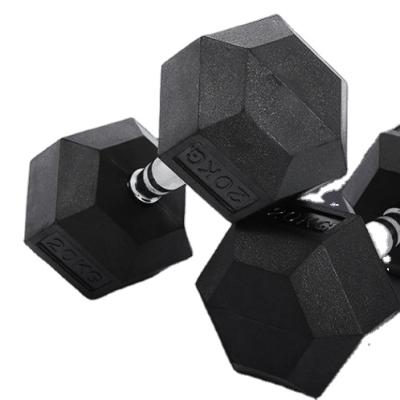 China Universal fitness equipment factory wholesale custom kurz 20kg gym hantel mancuernas free weight dumbbell rubber liner set for sale