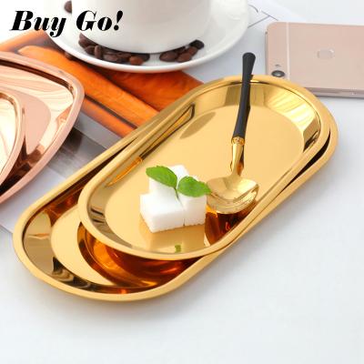 China Restaurant Hotel Napkin Storage Dish Eco Stainless Steel Sustainable Weed Tray For Candy Fruit Dessert for sale