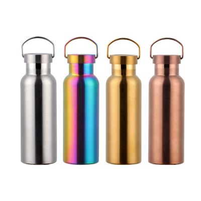 China Double Wall Vacuum Flask Insulation Stainless Steel Viable Thermal Water Bottle For School Bicycle Camping Sport for sale