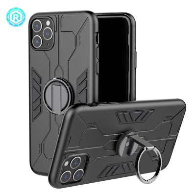 China Tank For Iphone 11 pro Max Kickstand TPU Hybrid Phone Case For Iphone 11 pro Max Back Cover for sale