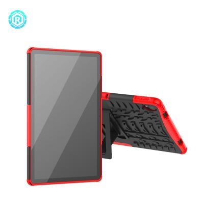 China Fanshion hard pc tpu tablet kickstand case for lenovo tab p11 tablet back cover case with strap for sale