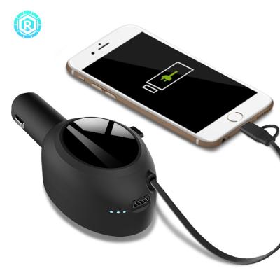 China Fanshion Roiskin Automobile Accessories New Arrival Car Charger with Power Bank for sale