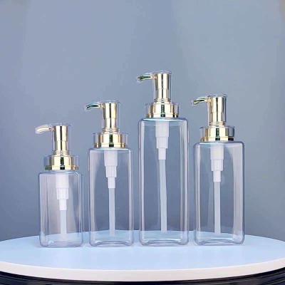 China 300ml 400ml 500ml 600ml 750ml 800ml luxury empty shampoo bottle bottles plastic shampoo bottle for sale