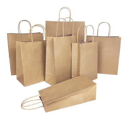 China Recycled Materials 100 Pack Clear Washable Kraft Paper Bag For Jewelry Packaging Bag Custom Printing Logo for sale