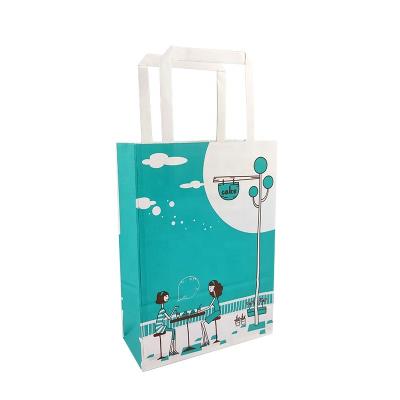 China Recycled materials wedding clothing bags paper baglogo customized paper bag with handle for sale