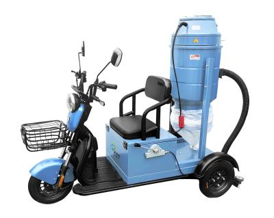 China Bag Type Ride On Industrial Vacuum Cleaners With Electronic Cleaning Method for sale