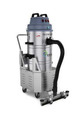 China Single Barrel Industrial Wet And Dry Vacuum Cleaner , Battery Industrial Vacuum 80L for sale