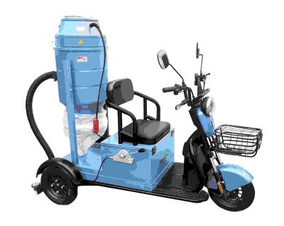 China 3 Wheel Electric Industrial Riding Vacuum Cleaners For Dust Free Workshops for sale