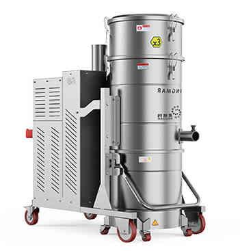 China Explosion Proof Atex Certified Vacuum Cleaners , 380V Large Industrial Shop VAC for sale