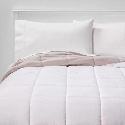 China King Size Down Alternative Comforter Soft White for sale