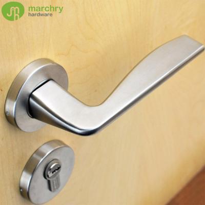 China Door Handle Manufacturer Black Door Handle Modern Door Handles With Lock for sale