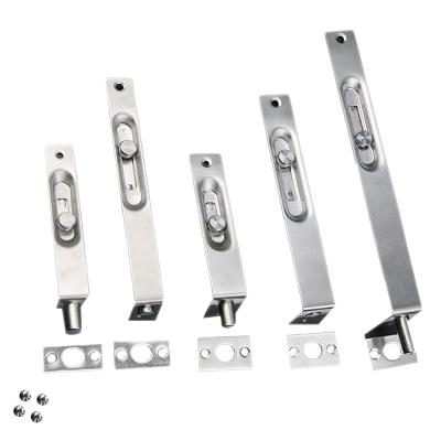 China Modern Hot Selling Stainless Steel Latch Lever Action Flow Slide Lock Door Bolt for sale