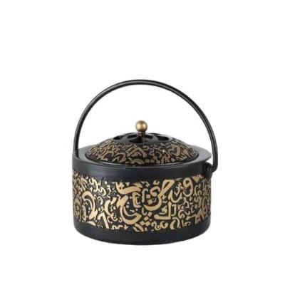 China Wholesale-Wooden-Incense-Burners Arabia Bakhoor Censer for sale