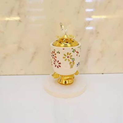 China Wholesale Arabia Charcoal Censer Cup Censer Arabic Oud Burner 2020 New Bakhoor Ramadan Fast for sale