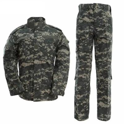 China New Anti-Static Tactical Uniform Camouflage ACU Combat Paintball Game Uniforms Coat+Pants Suit for sale