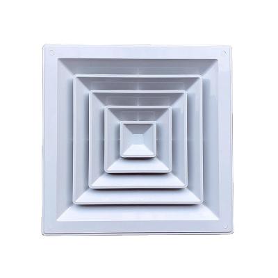 China Modern ABS Diffuser Ceiling Duct Return Shape Back Word Ceiling Outlet for sale