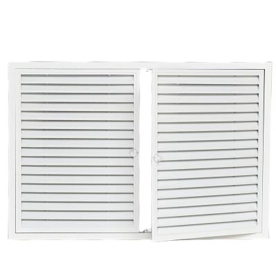 China Simplicity customized aluminum alloy door shutter for indoor ventilation, heat dissipation, and breathability for sale