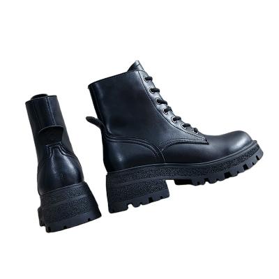 China Fashionable Cheap China Autumn And Winter Women' S Boots Safety Work Casual Martin Boots for sale