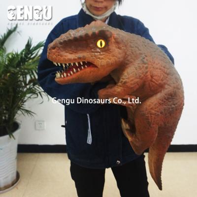 China Animatronics Dinosaur Puppet Dinosaur Costume Steel Puppet for sale