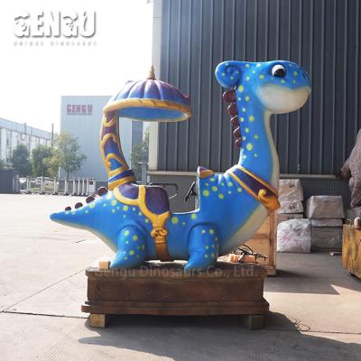 China Steel Animatronic Dinosaur Rides Mechanical Cartoon Dino Rides For Kids Mall for sale