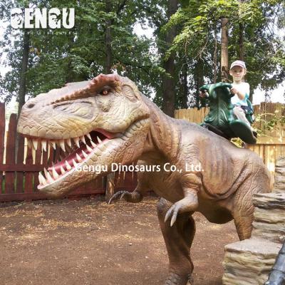 China Fairground Steel Dinosaur Rides For Sale Kid Ride Dinosaur for sale