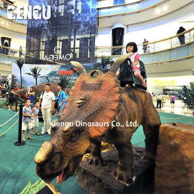 China Electric 3D Metal Dinosaur Amusement Equipment Dinosaur Rides for sale