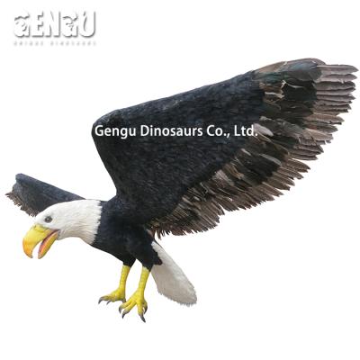 China Handmade Life Size Animals Eagle Animatronic Outdoor or Indoor Venue Quality for sale