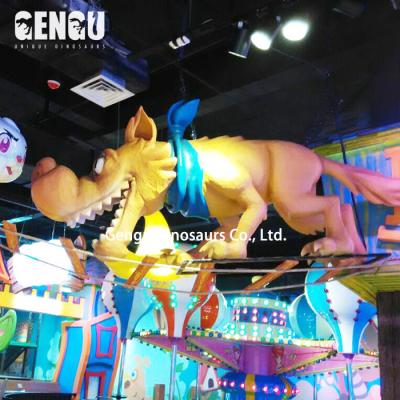 China Animatronic Customized Cartoon Character Dog Statue DINO-C-22 for sale