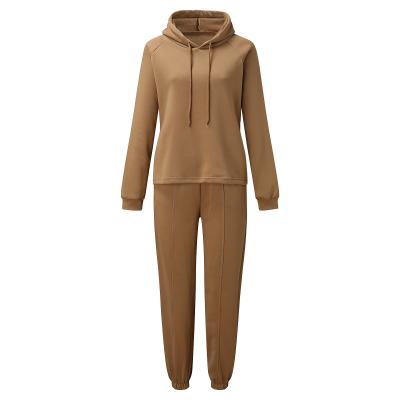 Chine Autumn and winter new European and American foreign trade women's clothing fashion simple temperament sweater set two-piece set à vendre