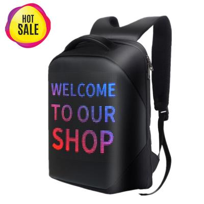 China Wholesale Slim Large Motorcycle Waterproof Outdoor Luxury Smart Led Waterproof Custom Logo School Laptop Bags Backpack For Men Boys for sale