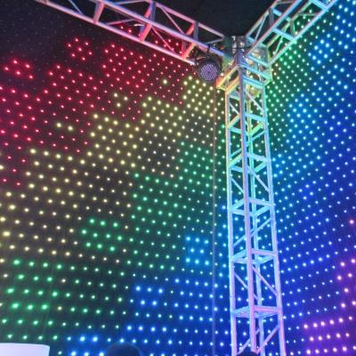 China LOVE LED Player Software Light Emitting Display Led Video Curtain Wall Panel for sale