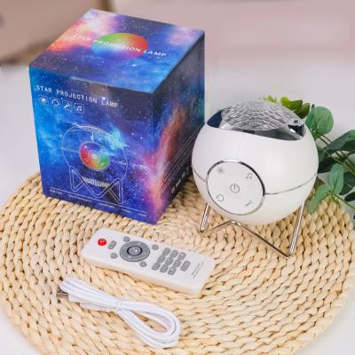 China Amazone Lights Warm Sky Projector Planet Lamp TF Card Music Control LED Starry Stage Lights Decoration for Room Show Party Christmas for sale