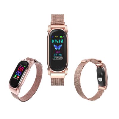 China 2020 New Arrival YD8 Touch Screen Sports Smart Watch Wristband With Sleep Monitoring Reminder Body Temperature Smart Watch for sale