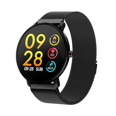 China Round Touch Screen K9 Wristband Smart Bracelet Wristband With IP67 Waterproof And Heart Rate for sale