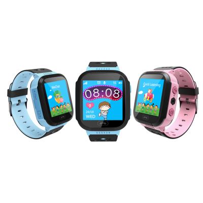 China Build in Q528 Flash Smart Watch for Kids with Flashlight GPS for Android Phone Smartwatch for Men Women Kids for sale