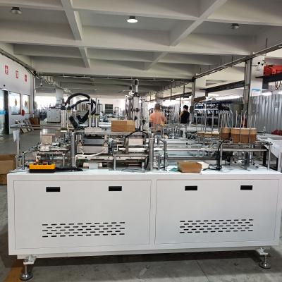 China Rhzh-400s Intelligent Paper Plastic Box Making Machine for sale