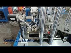 Automatic Curling Cup Machine Molding 4KW 40/Min For Coated Paper