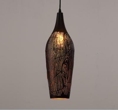 China Unique Modern Art Moroccan Chandelier Lighting Etched Iron Stenciled Chandelier / Pendant Lamp for sale