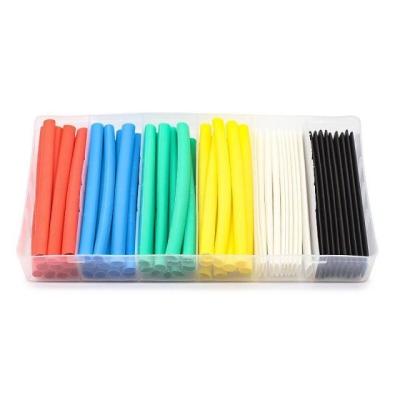 China 300Pcs Seal 2:1 Color Heat Shrink Tube Protector Insulated Environmental Master Insulated Waterproof Heat Shrinkable Tubing for sale