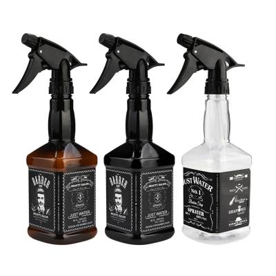 China 650ML 500ml PET Hairdressing Spray Bottle Salon Barber Hair Tools Water Sprayer for sale