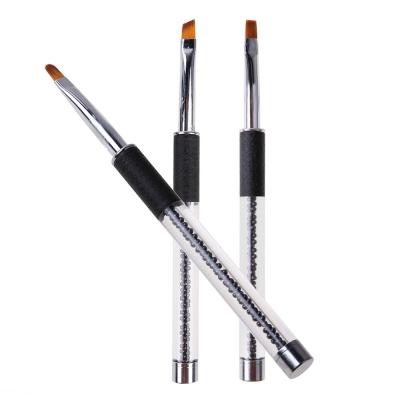 China Multifunctional UV Drawing Pen Tips Tools Painting Brush Crystal Pen Nail Art Acrylic Nail Brush Painting Gel Design for sale