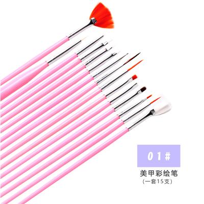 China 10piece/Set Diamond Jewelry Nail Art Kit Manicure Tool Kit Nail Painting Pen Drill Pen Nail Folder for sale