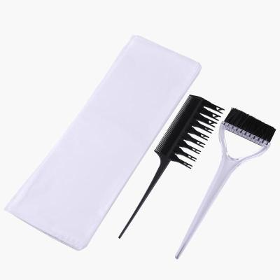 China Nylon + Plastic Dye Paper With Comb Professional Detachable Comb Dye Paper Coloring Hairdressing Set Salon Hair Care Tools Christmas Gift for sale