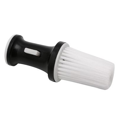 China White Black Plastic+artificial Wool Neck Duster Plastic Refillable Barber Powder Brush for sale