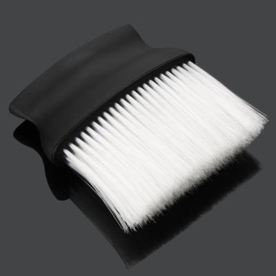 China 1Pcs Pro Plastic Wooden Neck Cloth Professional Neck Care Brush Barbers Haircut Haircut Stylist Clean Salon for sale