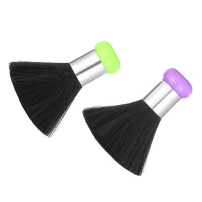 China Fiber Hair Cutting Brush Neck Cloth Hair Brush Salon Cleaning Tool for sale