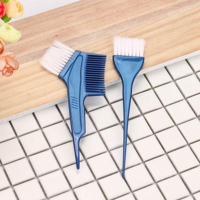 China High Quality Plastic BULE 2 Pcs/Set Hairdressing Brushes Salon Comb Hair Color Dye Tint Tool Kit New Comb Brush P# for sale