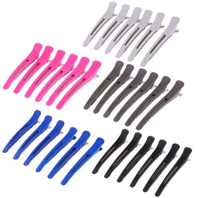 China Plastic Hair Clips Say Professional Hair Salon Hairpins Hair Accessories Headwear Barrette Lipstick Hair Care Styling Tools Black for sale