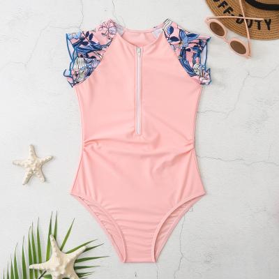 China One Piece Plus Size For Girls Kids Bathing Girls Little Kids Swimsuit Kids Swimwear Patterns Print Girl Sportswear Swimwear for sale