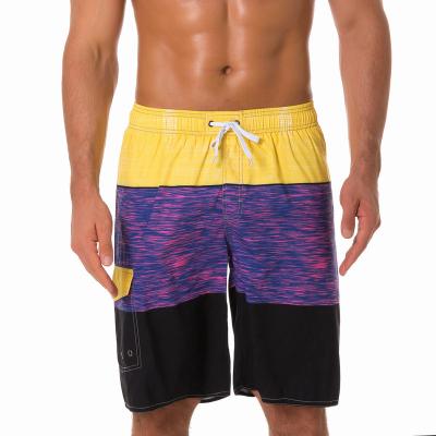 China Wholesale Custom Plus Size Men's Beach Shorts Summer Color Change Panel Quick Dry Swimming Magic Shorts Trunks Shorts for sale